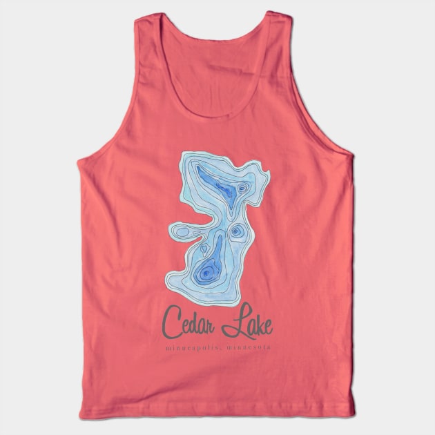 Cedar Lake Minneapolis Tank Top by Coolies